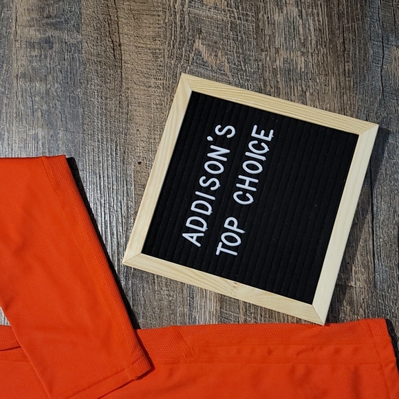 Kids Nike DriFit long sleeve orange in color sized Large gently loved mint A+++ - Picture 13 of 15